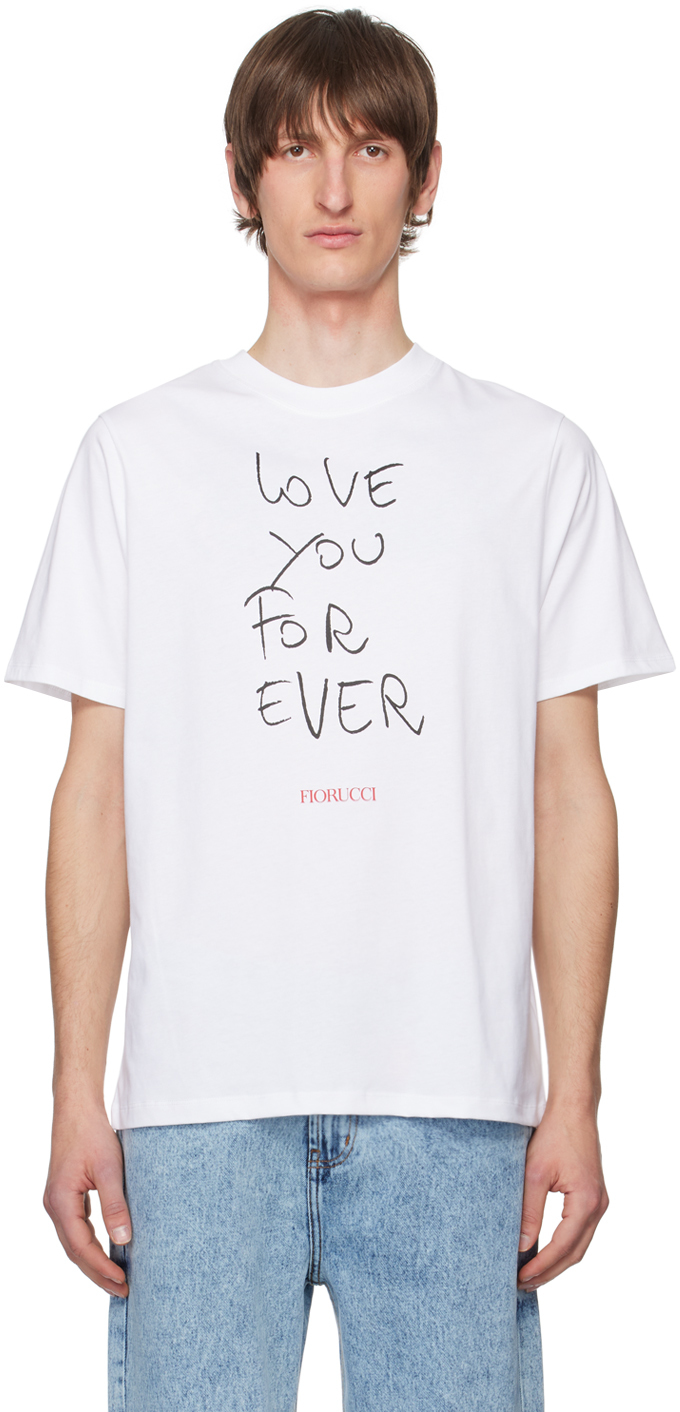 White 'Love You For Ever' T-Shirt