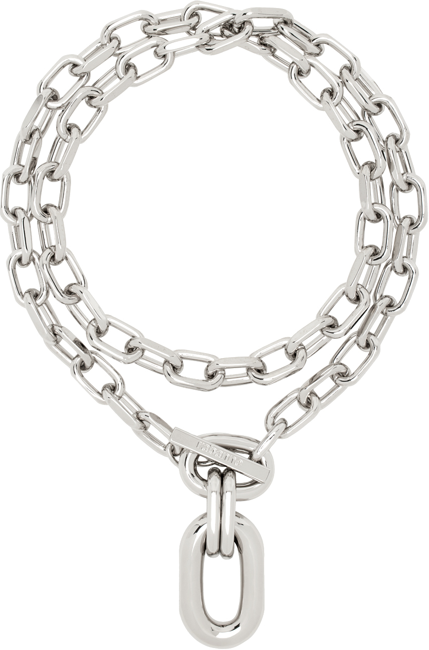 Silver XL Link Necklace