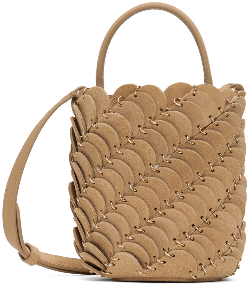 Beige Small Bucket Paco Tote