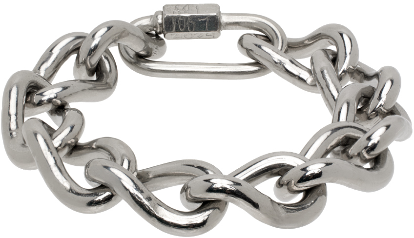 Apartment 1007 Silver #2 Chain Bracelet