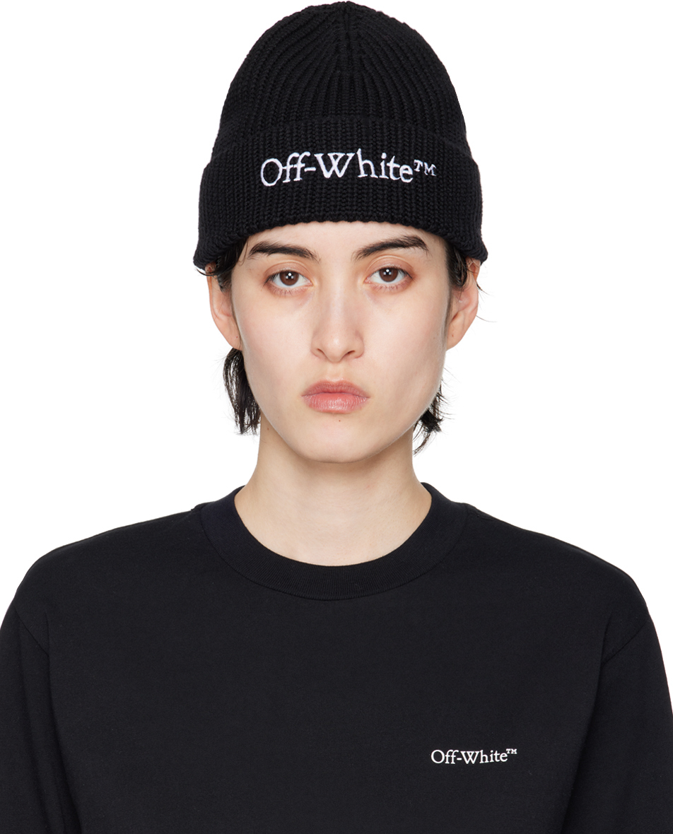 Off white beanie outlet black