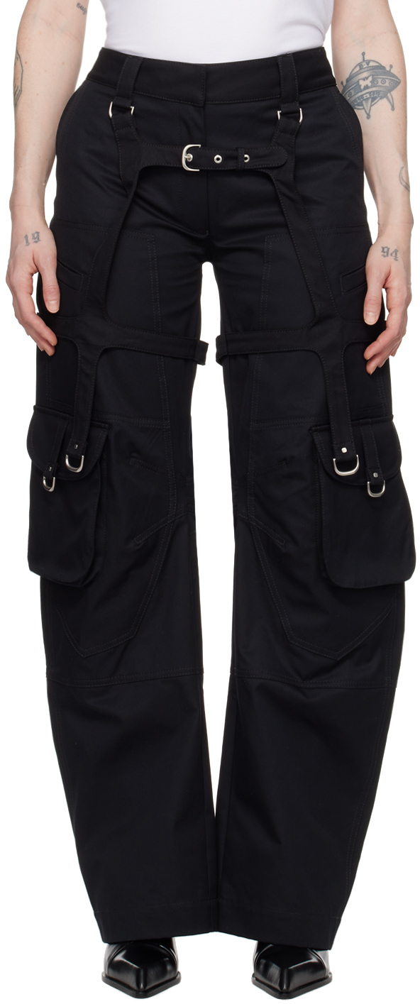 Black Harness Trousers