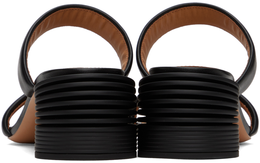 Shop Off-white Black Spring Heeled Sandals