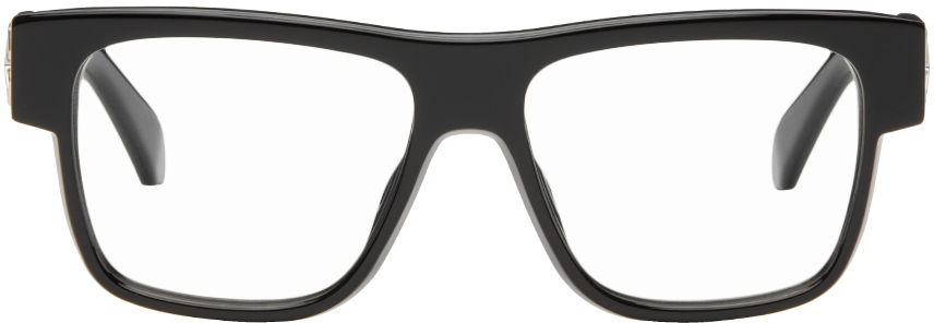 Shop Off-white Black Optical Style 60 Glasses In Black Blue Block