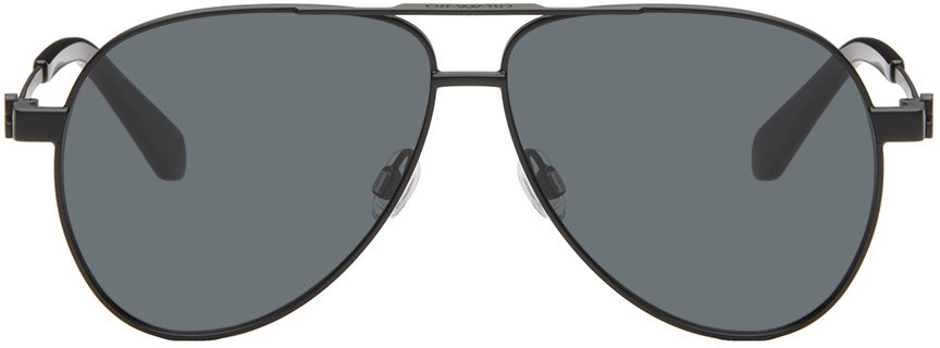 Shop Off-white Black Ruston Sunglasses In Black Dark Grey