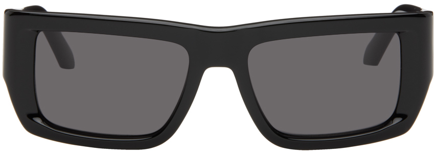 Off-white Black Prescott Sunglasses In Black Dark Grey