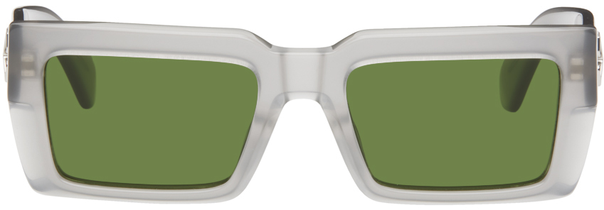 Off-white Moberly Square-frame Sunglasses In Grey
