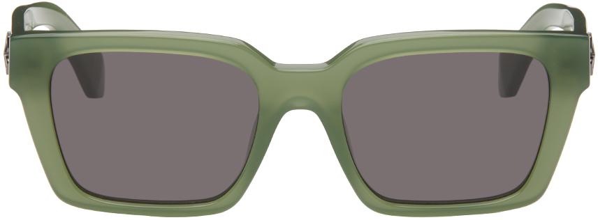 Off-White Green Branson Sunglasses