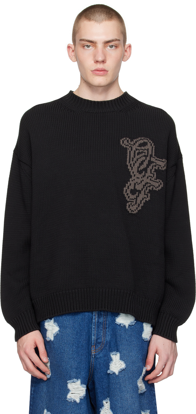 Shop Off-white Black Natlover Sweatshirt In Black Grey