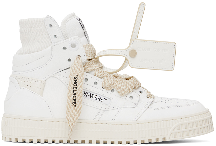 3.0 off court leather high top sneakers - Off-White - Men