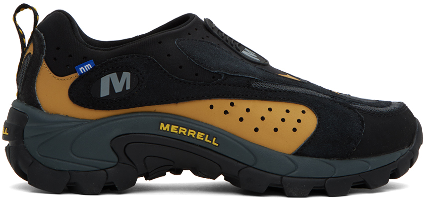 Merrell 1trl Black & Orange Nicole Mclaughlin Edition Moc Speed Streak Evo Se X Sneakers In Black/amber