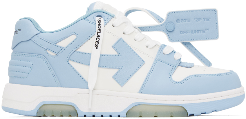 Off-white White & Blue Out Of Office Trainers