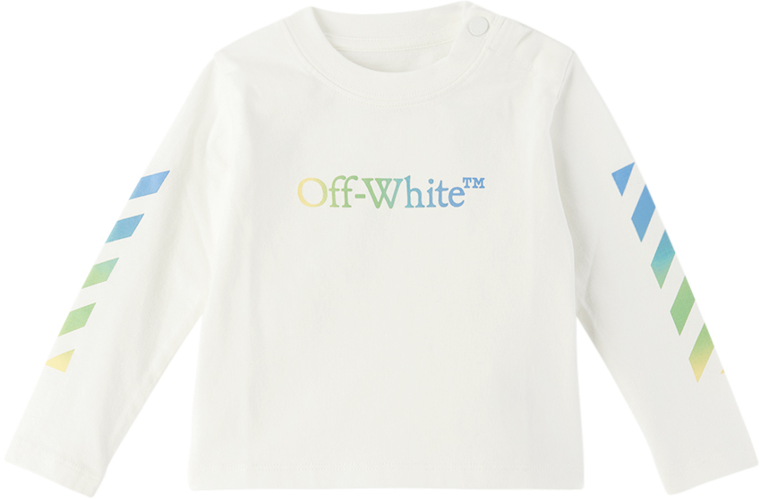 Off-White Baby White Arrow Rainbow Long Sleeve T-Shirt