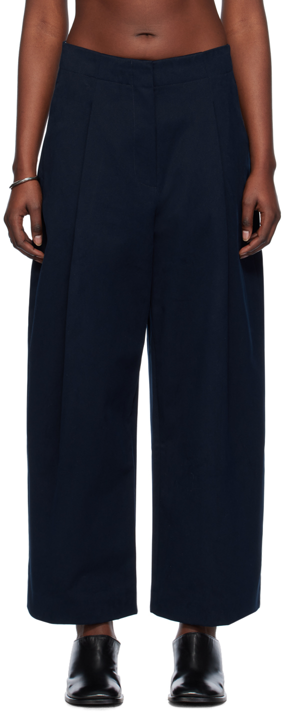 Navy Dordoni Trousers
