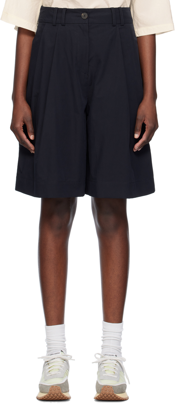 Navy City Shorts