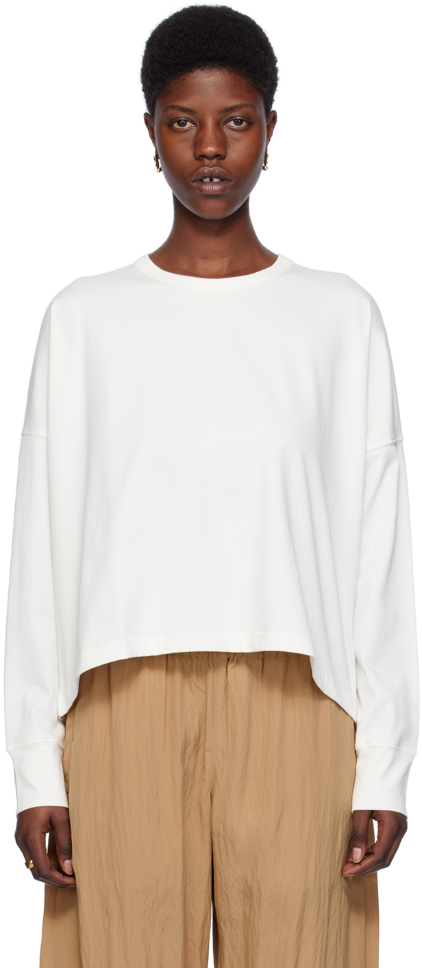 White Loop Long Sleeve T-Shirt