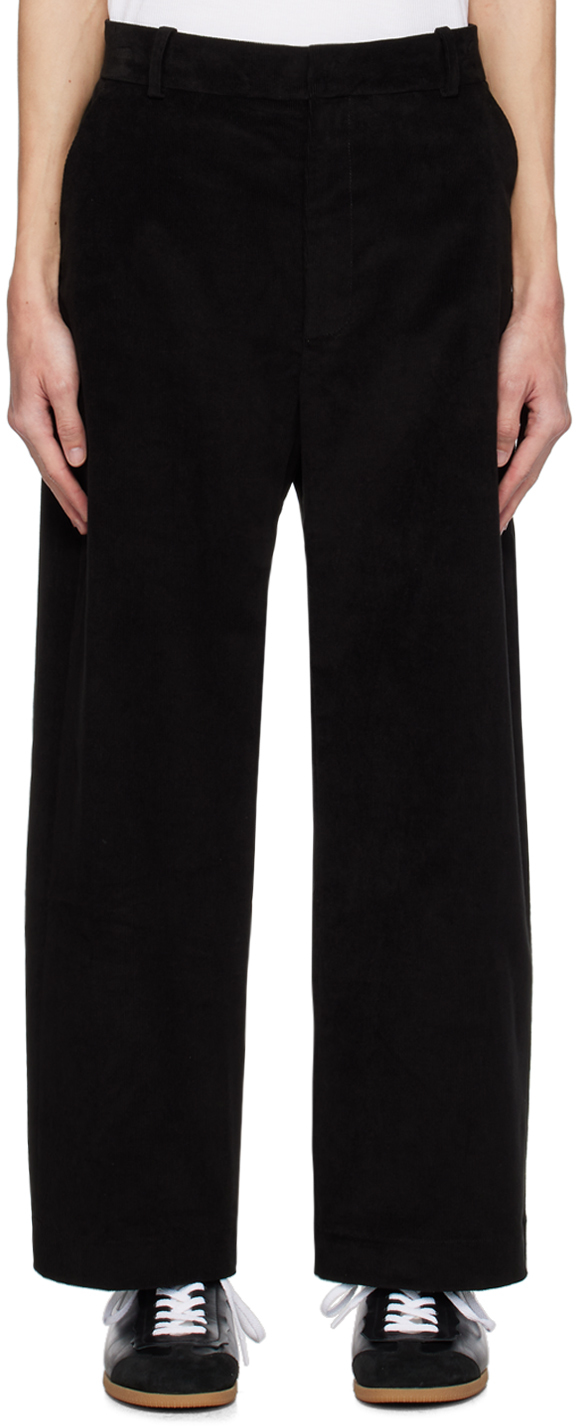 Black Mappe Trousers