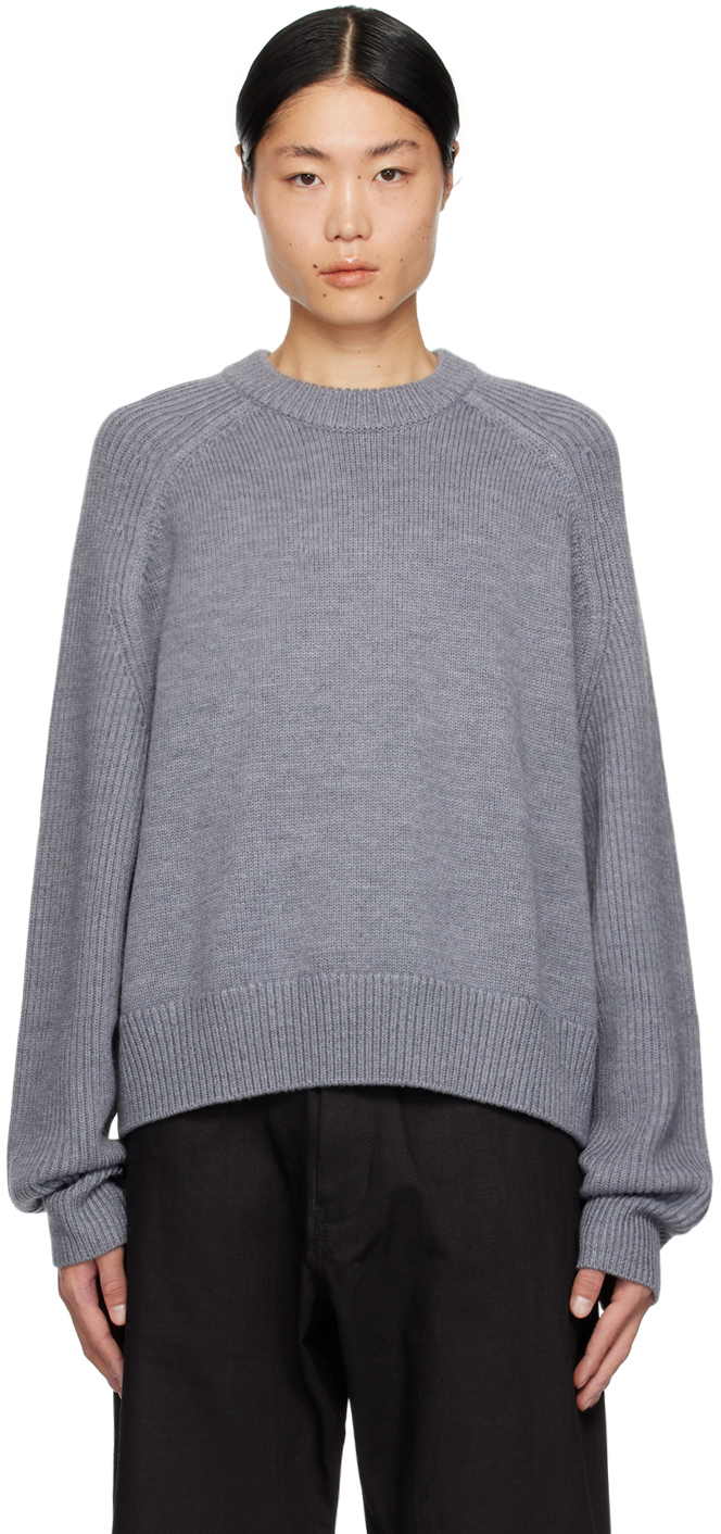 Gray Jean Sweater