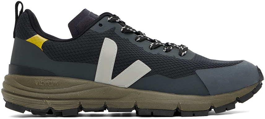 【関税込み】VEJA ブラック アルべオメッシュ Dekkan スニーカー VEJA: ブラック アルべオメッシュ Dekkan スニーカー | SSENSE 日本