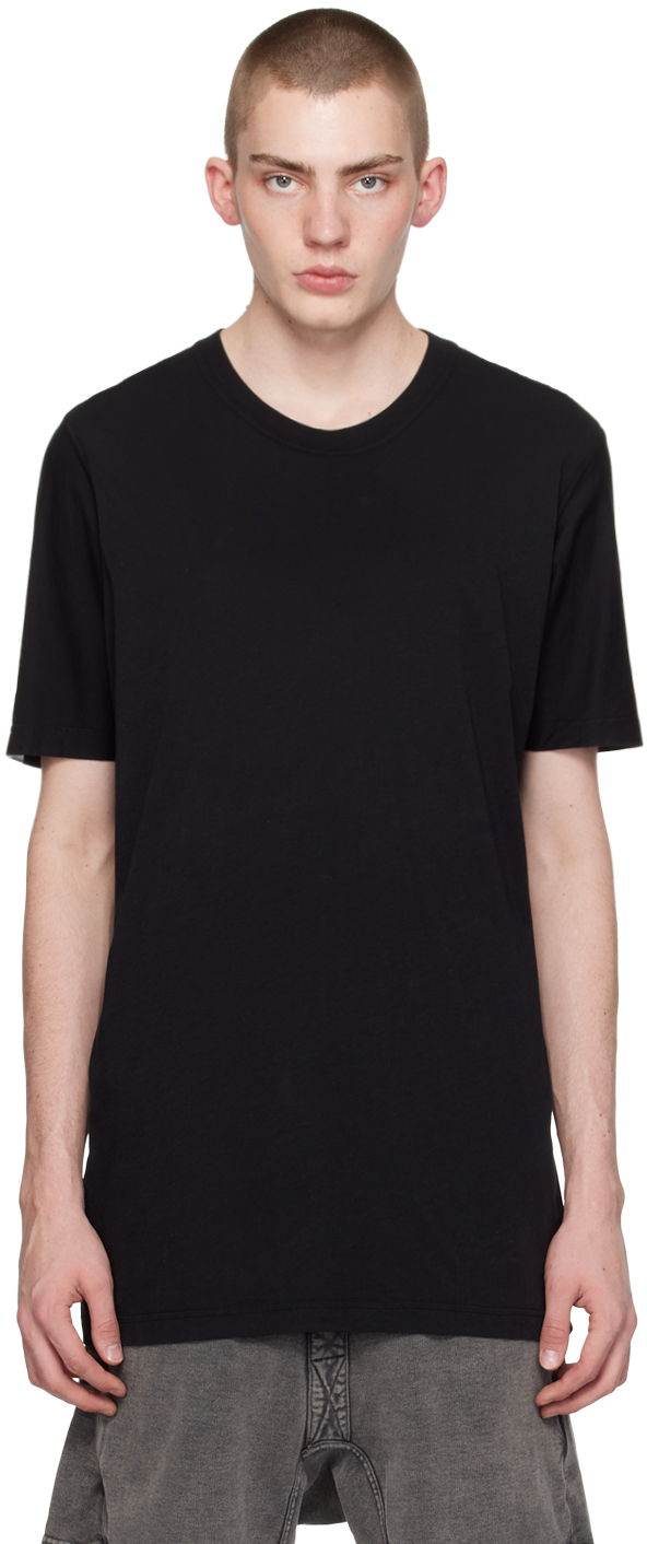 Shop 11 By Boris Bidjan Saberi Black Ts5 T-shirt In Black Dye