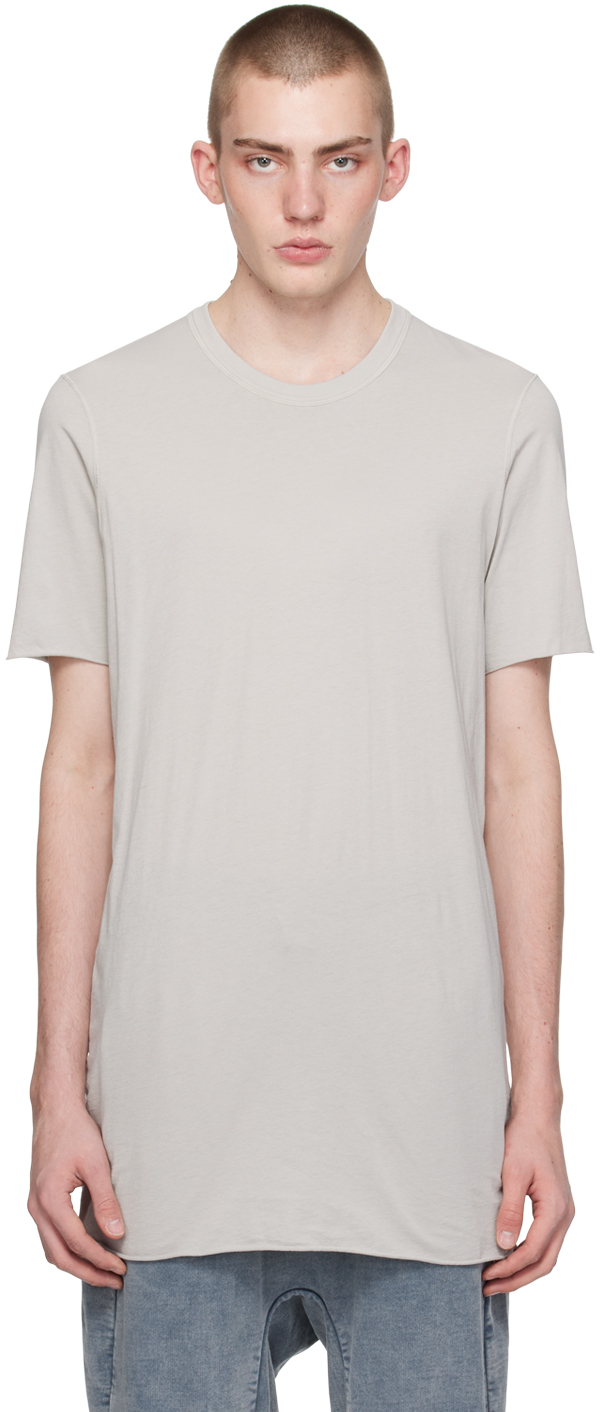 Shop 11 By Boris Bidjan Saberi Gray Ts1b T-shirt In Light Grey