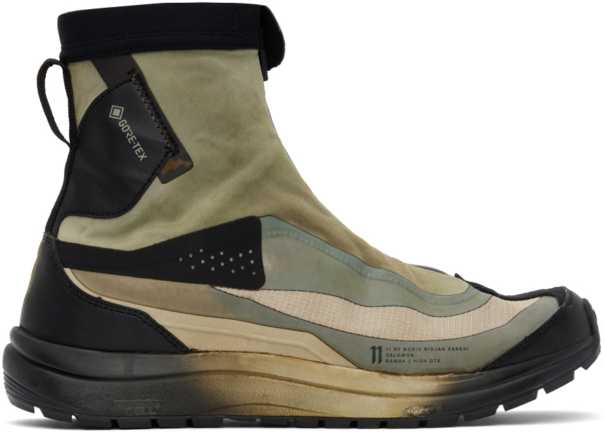 Green Salomon Edition Bamba 2 High GTX Sneakers