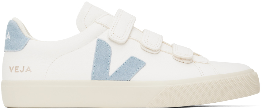 Veja White Recife Trainers In Extra-white_steel