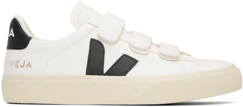 Veja White Recife Trainers In Extra-white_black