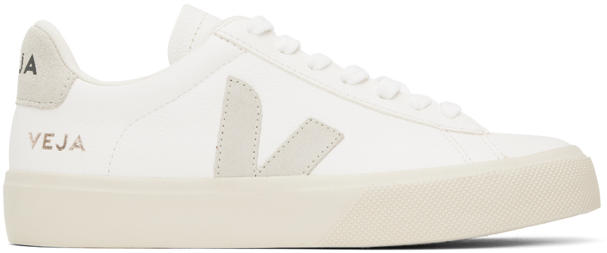 White Campo ChromeFree Leather Sneakers
