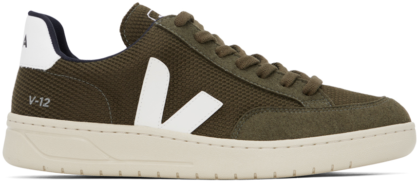 VEJA: Green V-12 B-Mesh Sneakers SSENSE 日本
