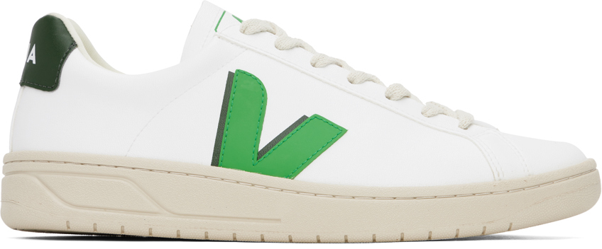 White & Green Urca CWL Sneakers