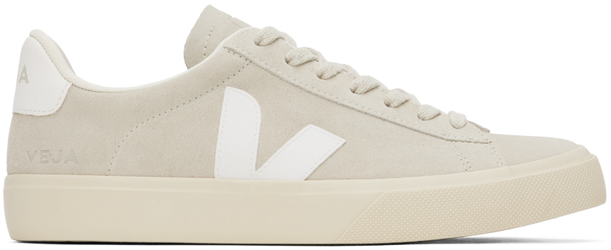 VEJA: Gray Campo Suede Sneakers | SSENSE