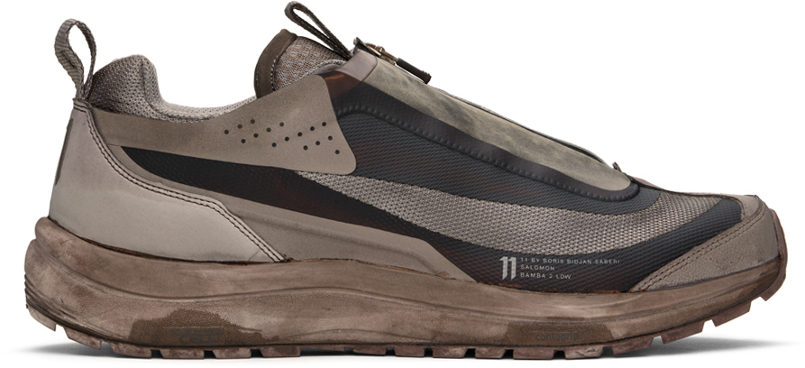 Taupe Salomon Edition Bamba 2 Low Sneakers