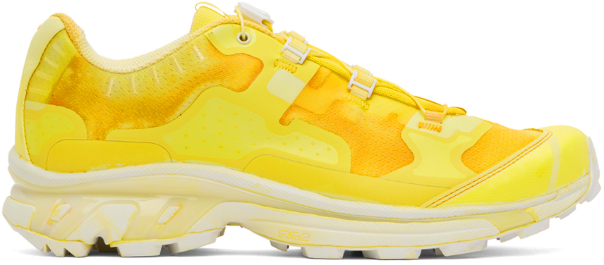 11 by Boris Bidjan Saberi: Yellow Salomon Edition Bamba 5 Sneakers