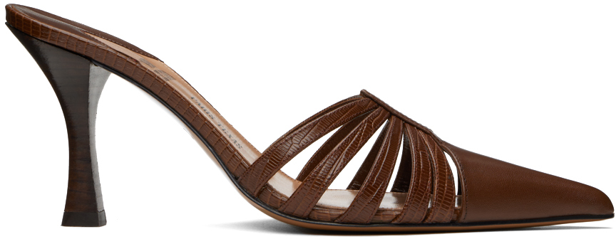 Brown Nadia Mules