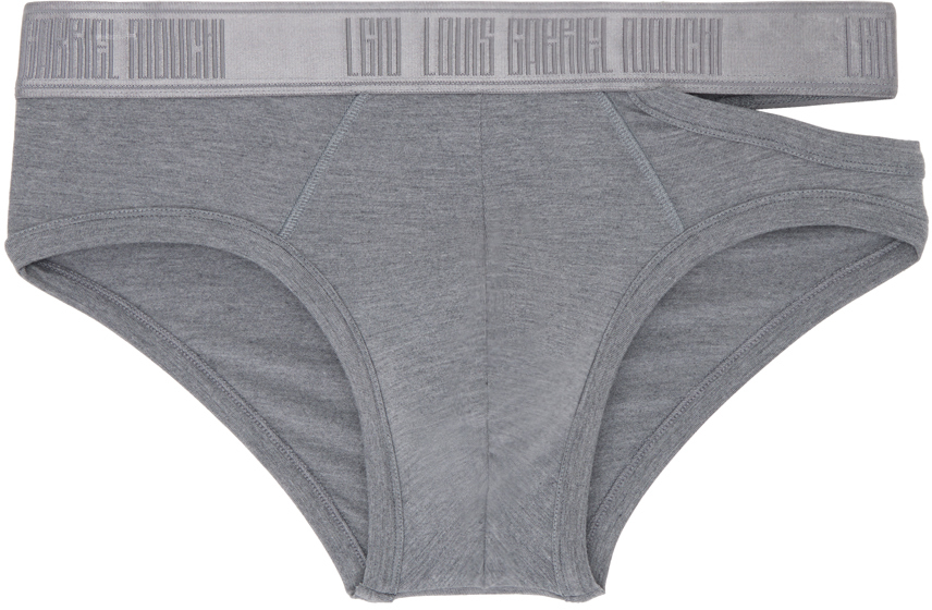 BRIEF WITH ASYMMETRICAL OPENING IN COTTON – LGN LOUIS GABRIEL NOUCHI