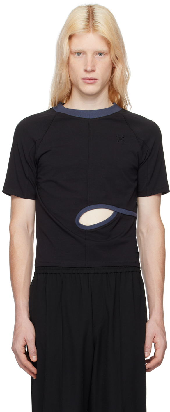 HEAD OF STATEのSSENSE 日本限定 ブラック Diamond Tシャツが