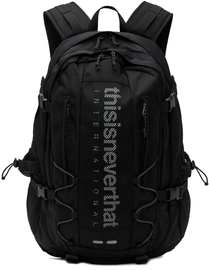 Thisisneverthat Black Intl-logo 30 Backpack