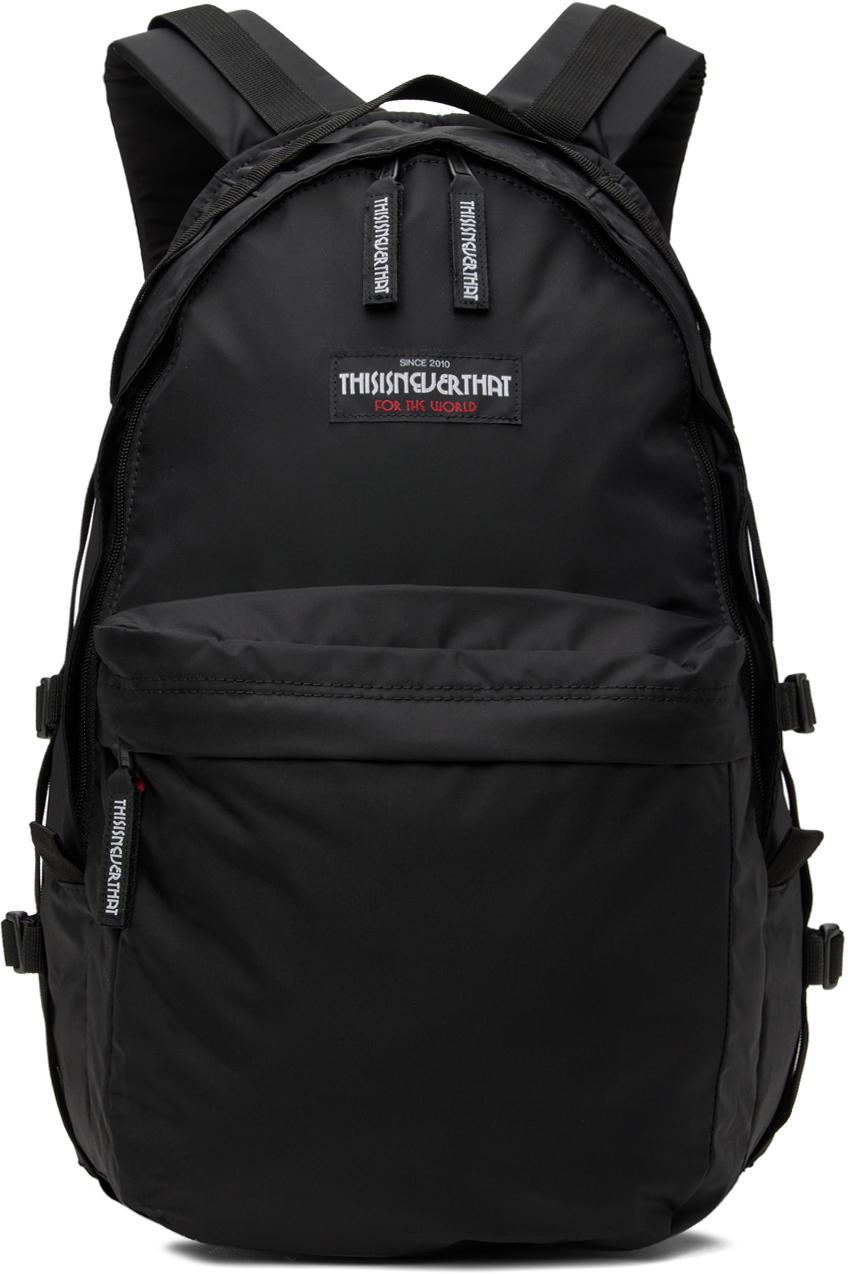 Thisisneverthat Black Field Daypack Backpack In Neutral