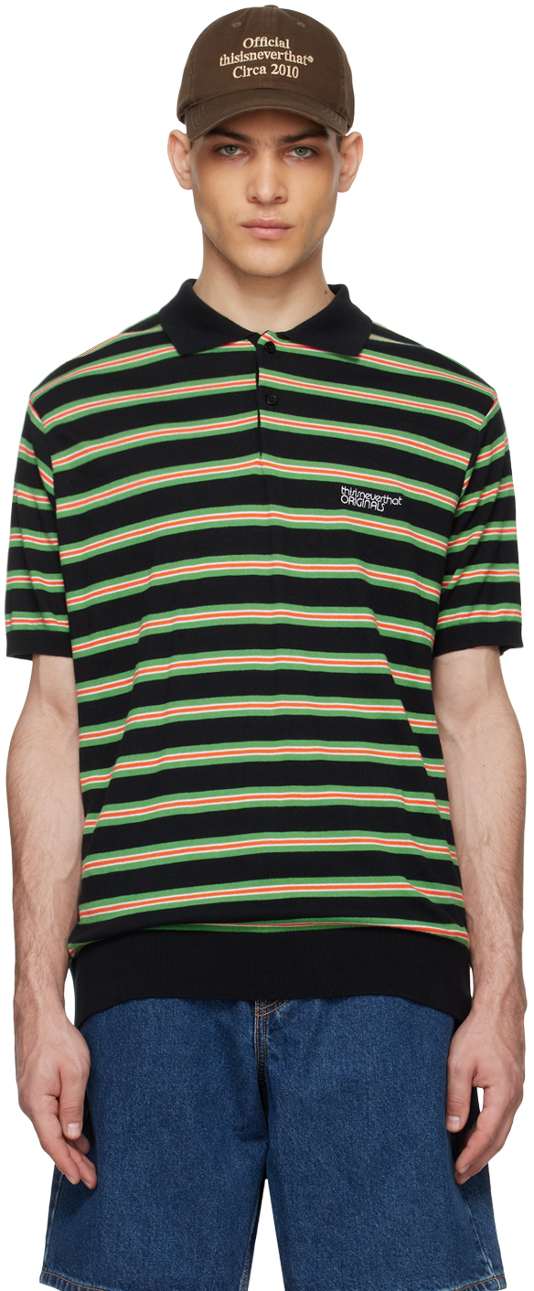 トップス thisisneverthat Jersey Polo 24ss T-Logo S/S Jersey Polo - thisisneverthat®