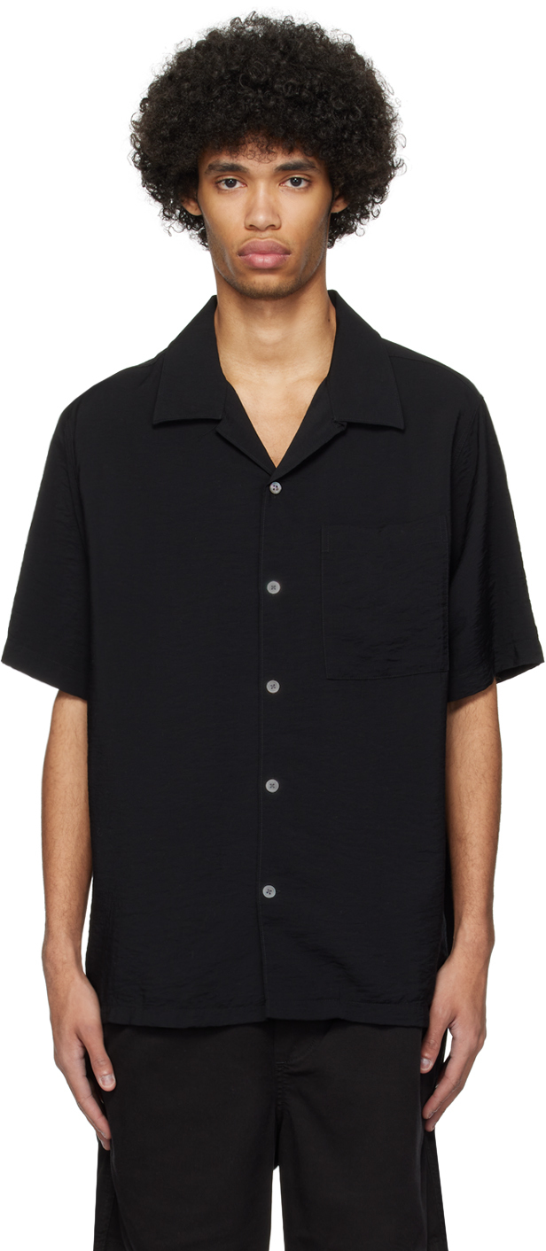 Black Julio 5971 Shirt by NN07 on Sale