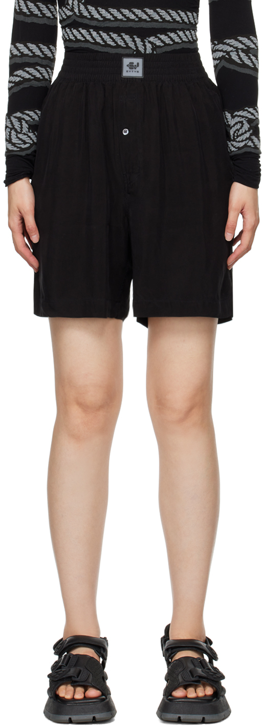 Black Aniara Shorts