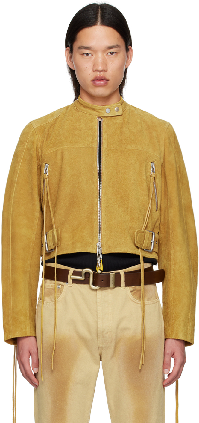 Yellow Uma Suede Jacket