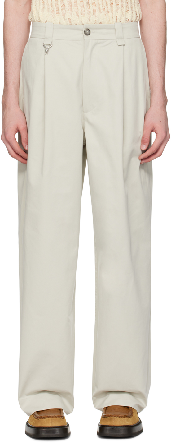 Off-White Scout Trousers by EYTYS on Sale