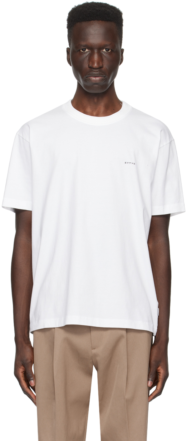 Shop Eytys White Leon T-shirt