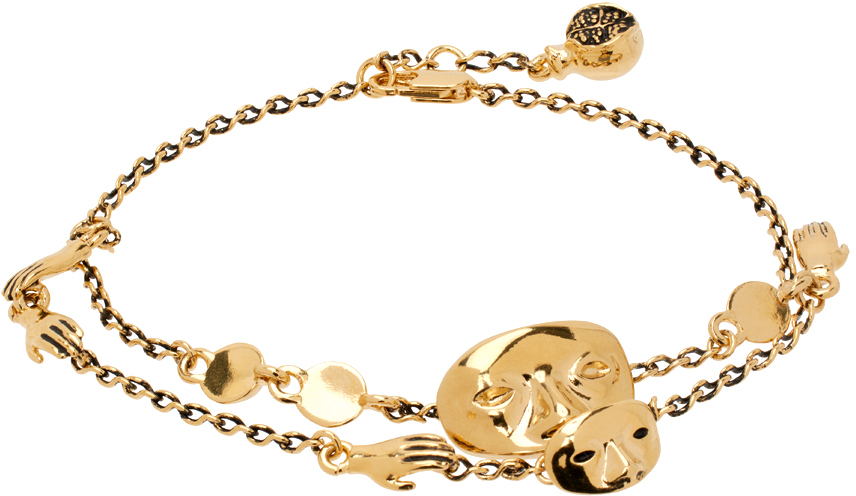 Gold Estampe Bracelet