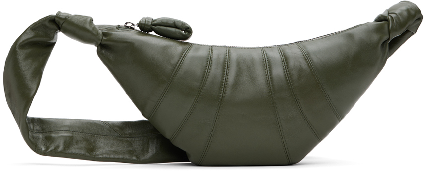 LEMAIRE Green Small Croissant Bag