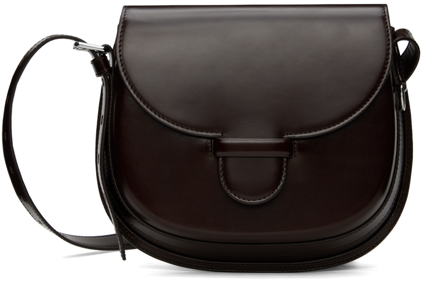 Shop Lemaire Brown Cartridge Sport Bag In Br512 Ristretto
