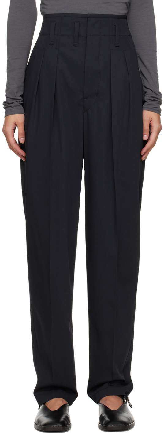 【美品】lemaire pleated pants 44 Lemaire Pleated Workwear Pants Snowy Off White – Neighbour