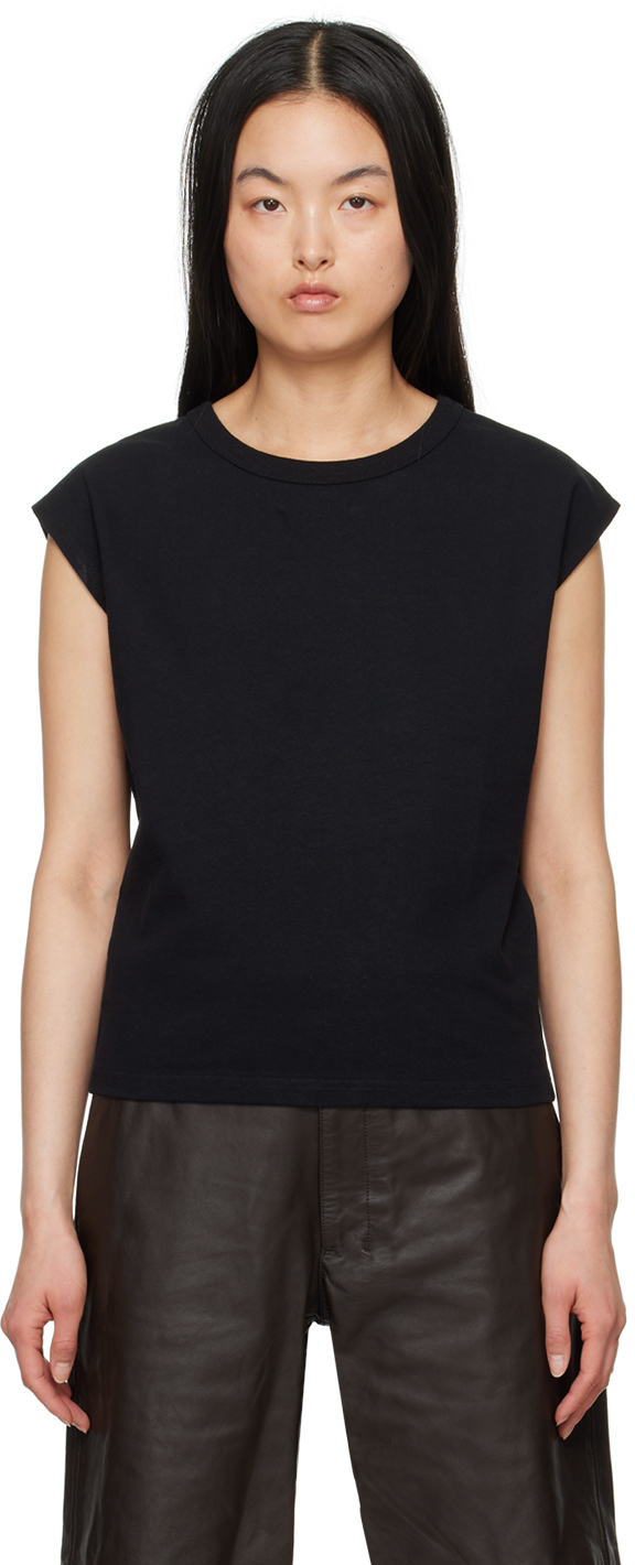 Tee-shirt Sonia Rykiel Noir Avec Breloques Cerises – Taille 16 Ans – Motif Cerise – Occasion Très Bon état